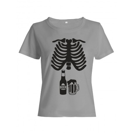 Прикольная футболка с принтом "Скелет" | Женская оригинальная и стильная футболка Прикольная футболка с принтом "Скелет" | Женская оригинальная и стильная футболка