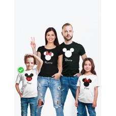 Футболка из комплекта Family Look Микки Маус | Футболки Фэмили Лук для всей семьи в одном стиле