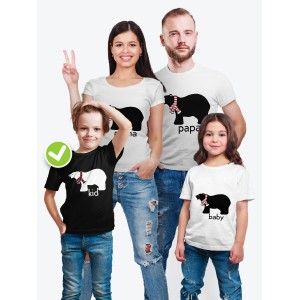 Футболки Famoly Look одежда Новый Год