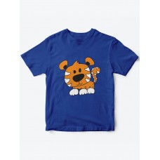 Детская футболка с рисунком Тигренок | Футболка для детей с прикольным принтом Детская футболка с рисунком Тигренок | Футболка для детей с прикольным принтом