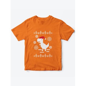Детская футболка с рисунком Динозаврик