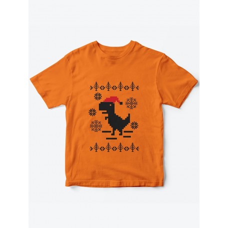 Детская футболка с рисунком Динозаврик