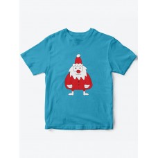 Детская футболка с рисунком Дед Мороз | Футболка для детей с прикольным принтом Детская футболка с рисунком Дед Мороз | Футболка для детей с прикольным принтом