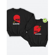 Парные свитшоты для влюбленных для пар Парные свитшоты для влюбленных для пар