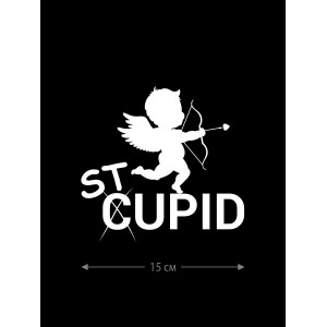 Наклейки на авто с принтом St-cupid | Стикеры для любых твердых поверхностей, для машин, стекол