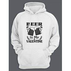 Худи мужское оверсайз с принтом Beer