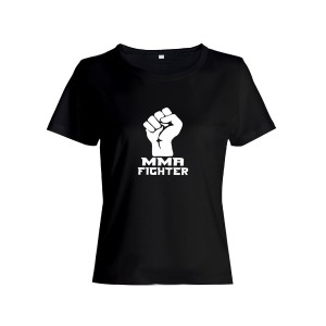 Бойцовская футболка для тренировок и повседневной носки для бойцов ММА с принтом Fighter