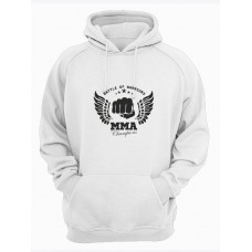 Худи женское с принтом боец фанат MMA