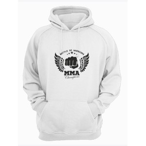 Худи женское с принтом боец фанат MMA