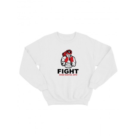 Бойцовский свитшот с принтом "Fight MMA"