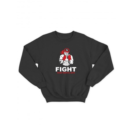 Бойцовский свитшот с принтом "Fight MMA"