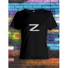 Футболка черная со знаком "Z"