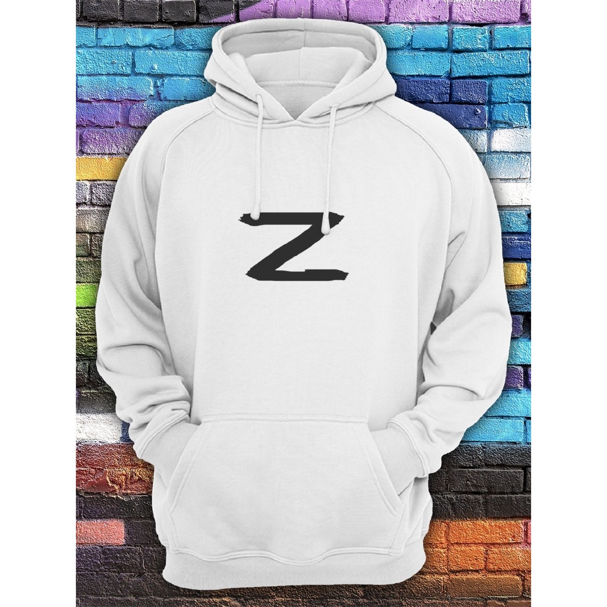 Мужской худи с буквой "Z"