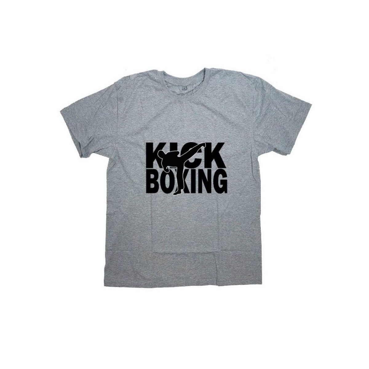 Мужская футболка с прикольным принтом "Kick Boxing"