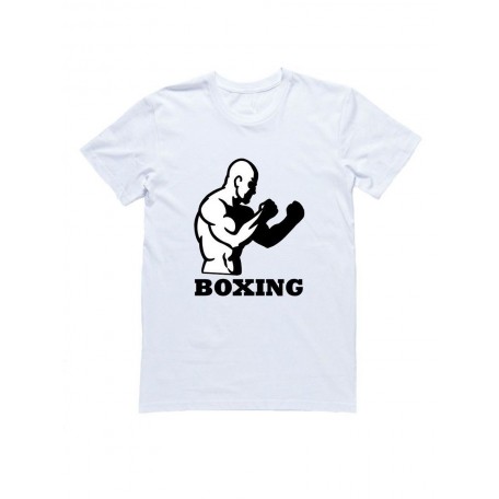 Футболка с прикольной надписью «Boxing»/Оригинальная, модная мужская с принтом.