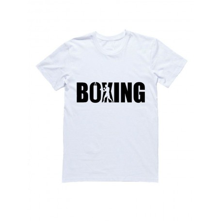 Мужская футболка с прикольным принтом "Boxing"