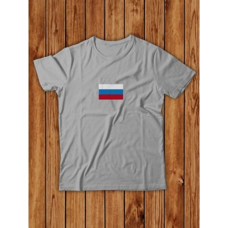 Мужская футболка с прикольным принтом "Я Русский"