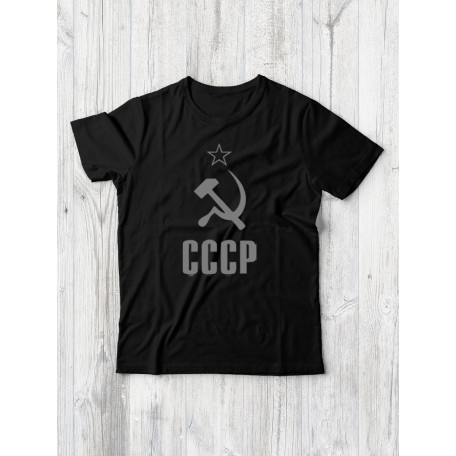 Футболка ссср с принтом мужская женская