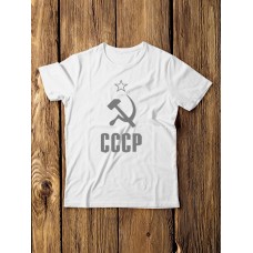 Футболка ссср с принтом мужская женская