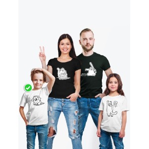 Футболки Фэмили Лук одежда Family Look