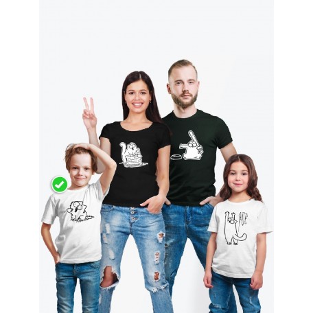 Футболки Фэмили Лук одежда Family Look