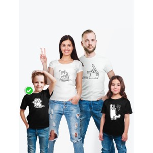Футболки Фэмили Лук одежда Family Look