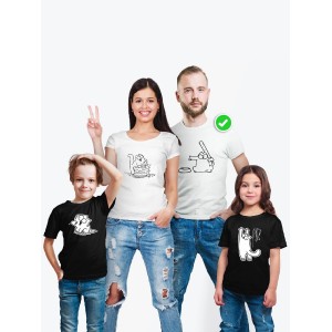 Футболки Фэмили Лук одежда Family Look