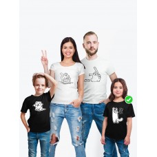 Футболки Фэмили Лук одежда Family Look