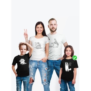 Футболки Фэмили Лук одежда Family Look