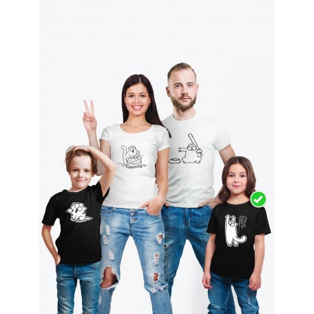 Футболки Фэмили Лук одежда Family Look