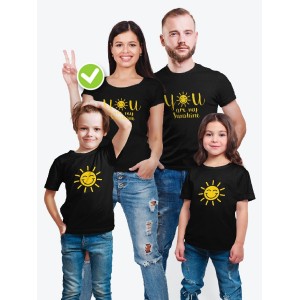 Футболки Фэмили Лук одежда Family Look