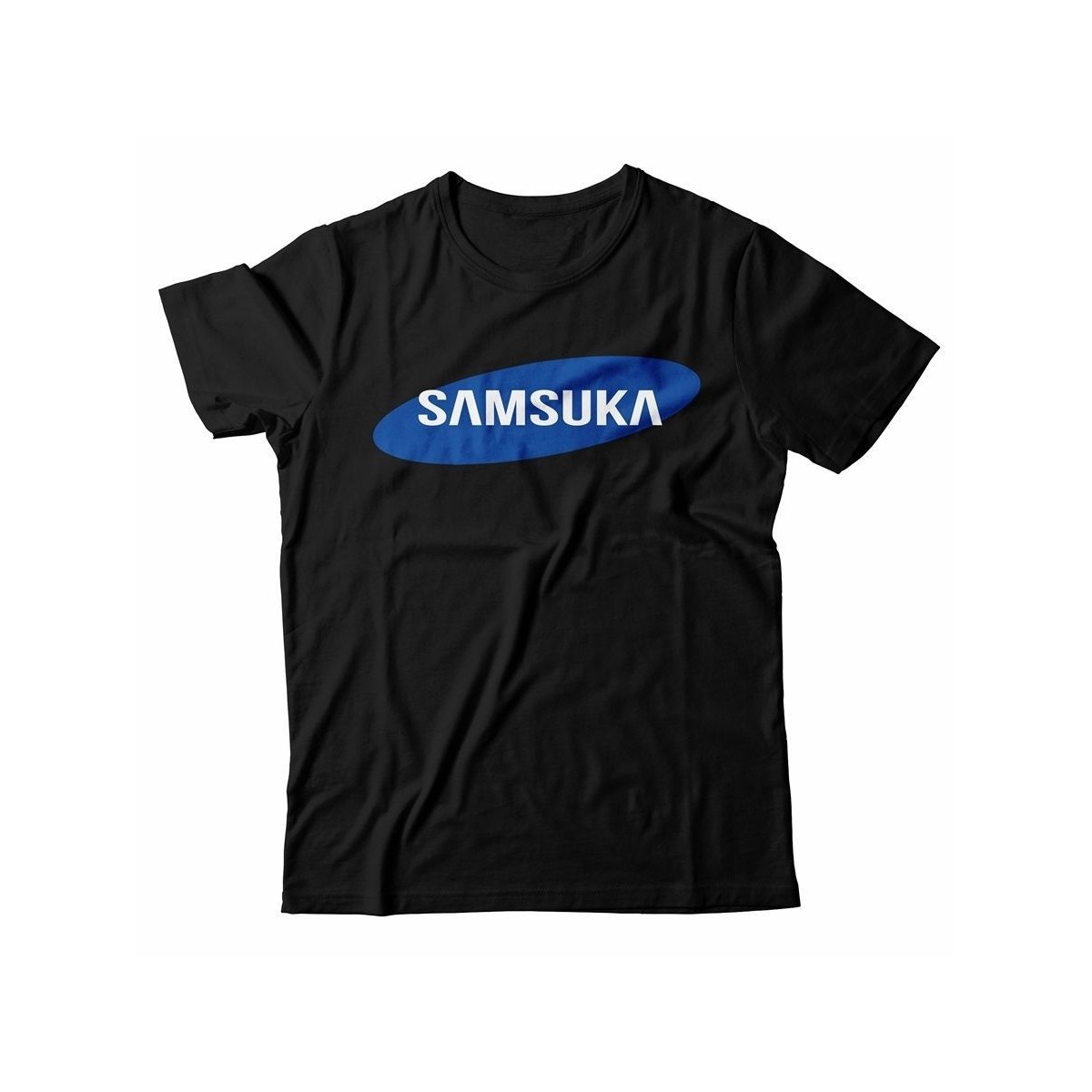 Мужская футболка с прикольным принтом "Samsuka"