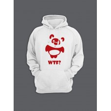 Прикольная мужская толстовка с капюшоном - худи с принтом "WTF Vinney"