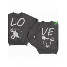 Парные свитшоты для влюбленных для пар