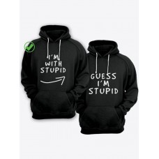 Парные толстовки худи для влюбленных Парные толстовки худи для влюбленных