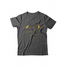 Мужская футболка с забавным принтом и смешной надписью You are offline/для мужчины