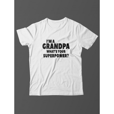 Мужская хб футболка для дедушки оверсайз