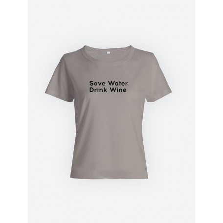 Футболка с прикольной надписью «Save water»/Оригинальная, модная женская с принтом.