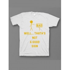 Мужская футболка с прикольным принтом "Well that is not a good"