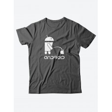 Прикольная футболка с принтом для мужчин оверсайз хлопок