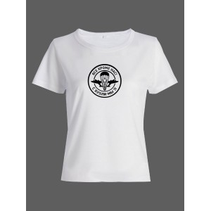 Женская футболка с прикольной надписью "Мы"/Оригинальная, модная и смешная с принтом