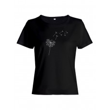 Женская футболка с прикольной надписью Одуванчик/Оригинальная, модная и смешная с принтом Женская футболка с прикольной надписью Одуванчик/Оригинальная, модная и смешная с принтом