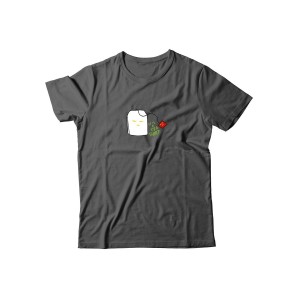 Футболка для мужчины с оригинальной надписью "It's a tea shirt"/Прикольная