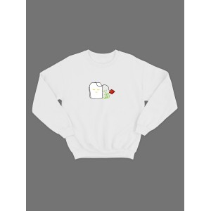Свитшот с классным принтом"It's a tea shirt"