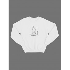 Свитшот женский с принтом унисекс толстовка без капюшона