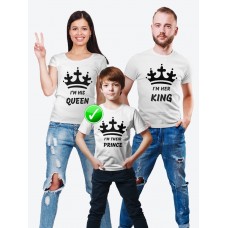 Футболки Family Look для всей семьи Prince | Футболки Фэмили Лук
