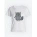 Футболки Family Look для всей семьи в одном стиле с принтом Kitties family