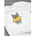 Футболки Family Look для всей семьи в одном стиле с принтом Kitties family