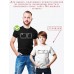 Футболки Family Look для всей семьи в одном стиле с принтом CtrlC & CtrlV
