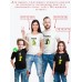 Футболки family look для всей семьи с принтом Заврики | Прикольные одинаковые семейные футболки